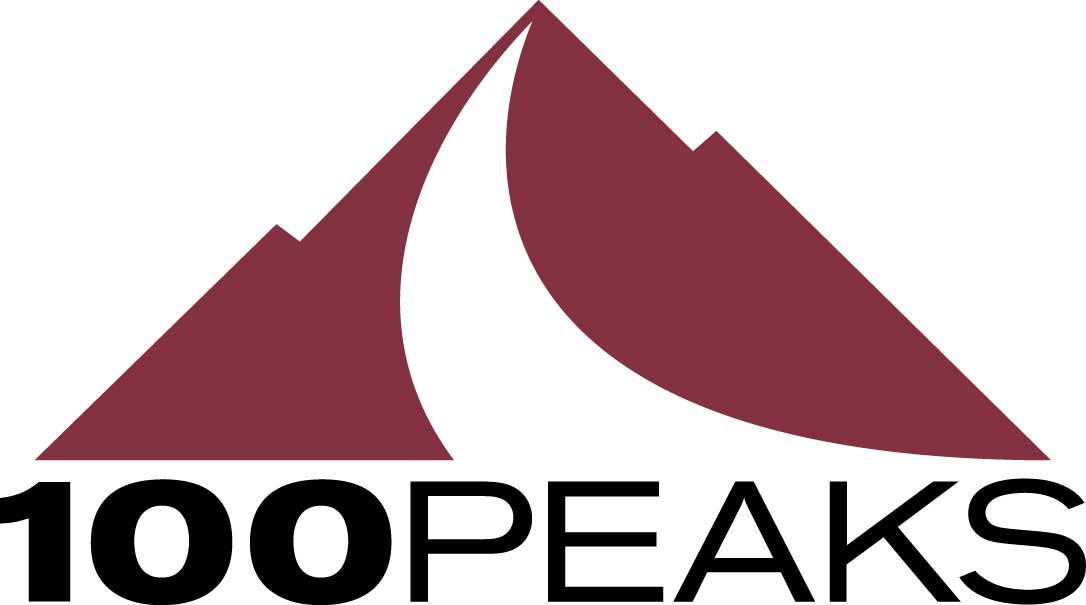 100 Peaks Logo